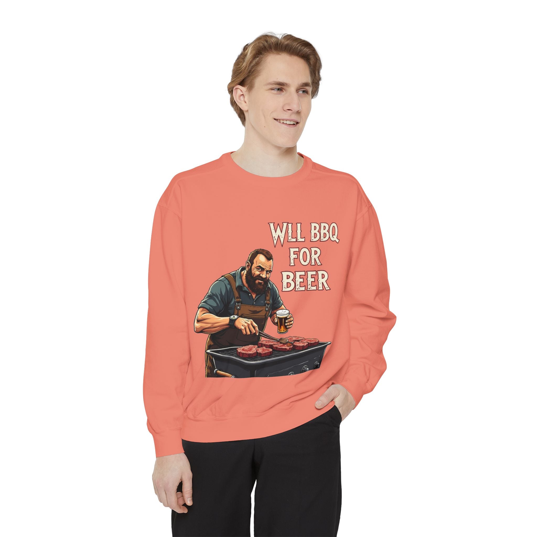 Unisex Garment-Dyed Sweatshirt
