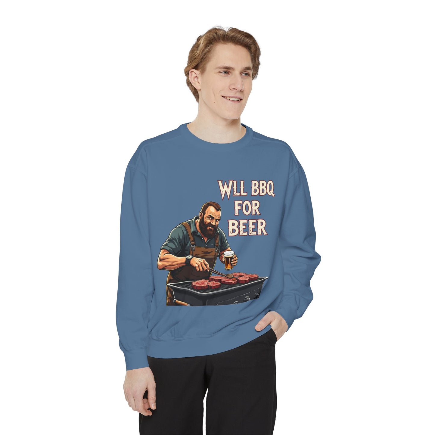 Unisex Garment-Dyed Sweatshirt