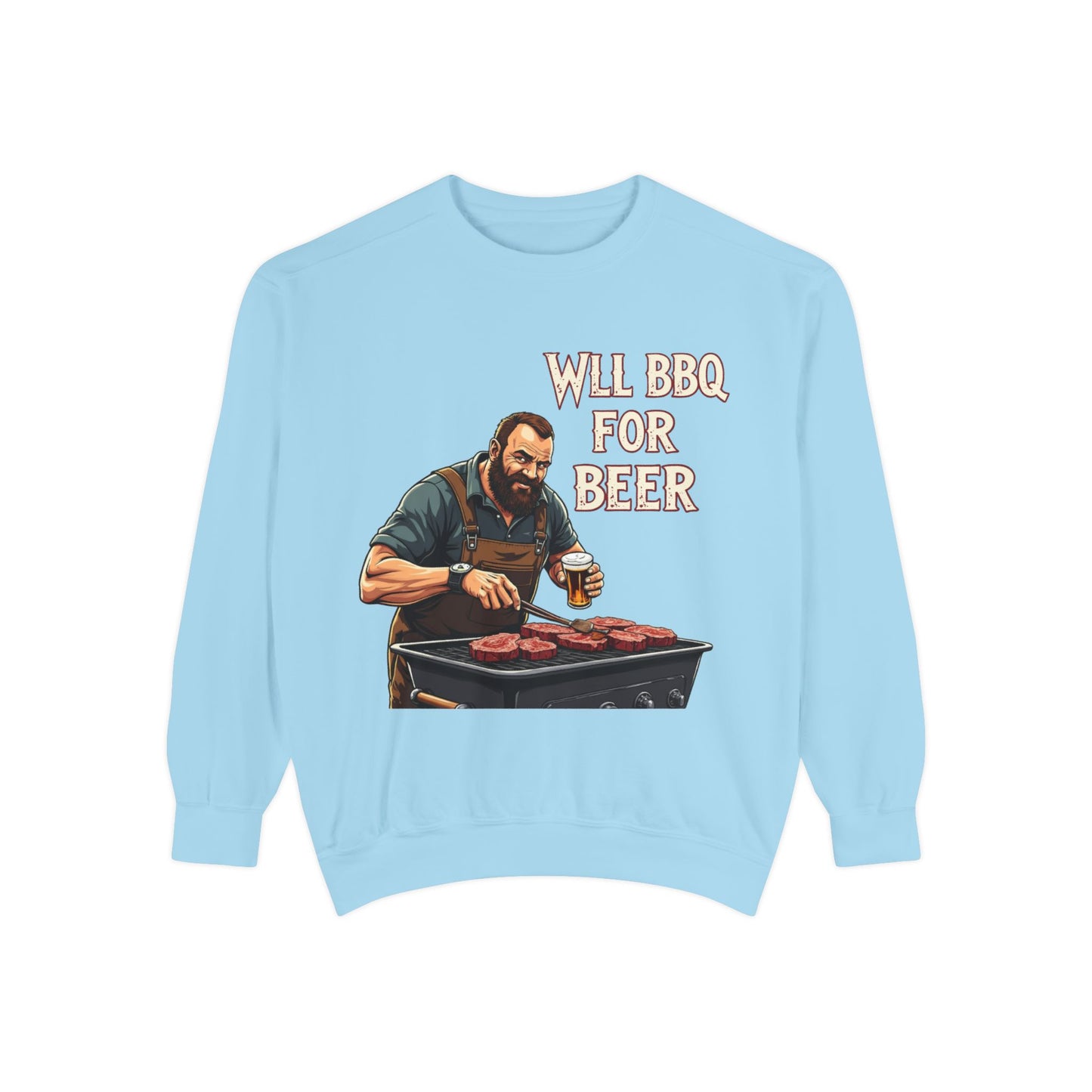 Unisex Garment-Dyed Sweatshirt