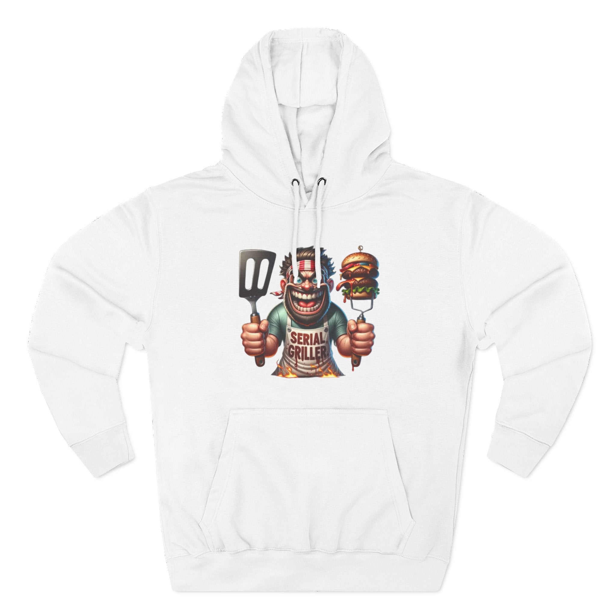 Three-Panel Fleece Hoodie