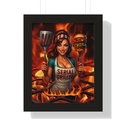 Framed Vertical Poster