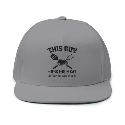 Flat Bill Cap (Embroidery)
