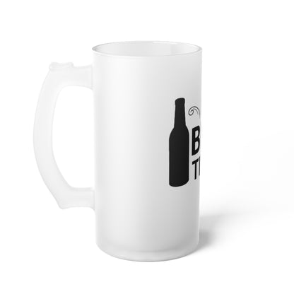 Frosted Glass Beer Mug