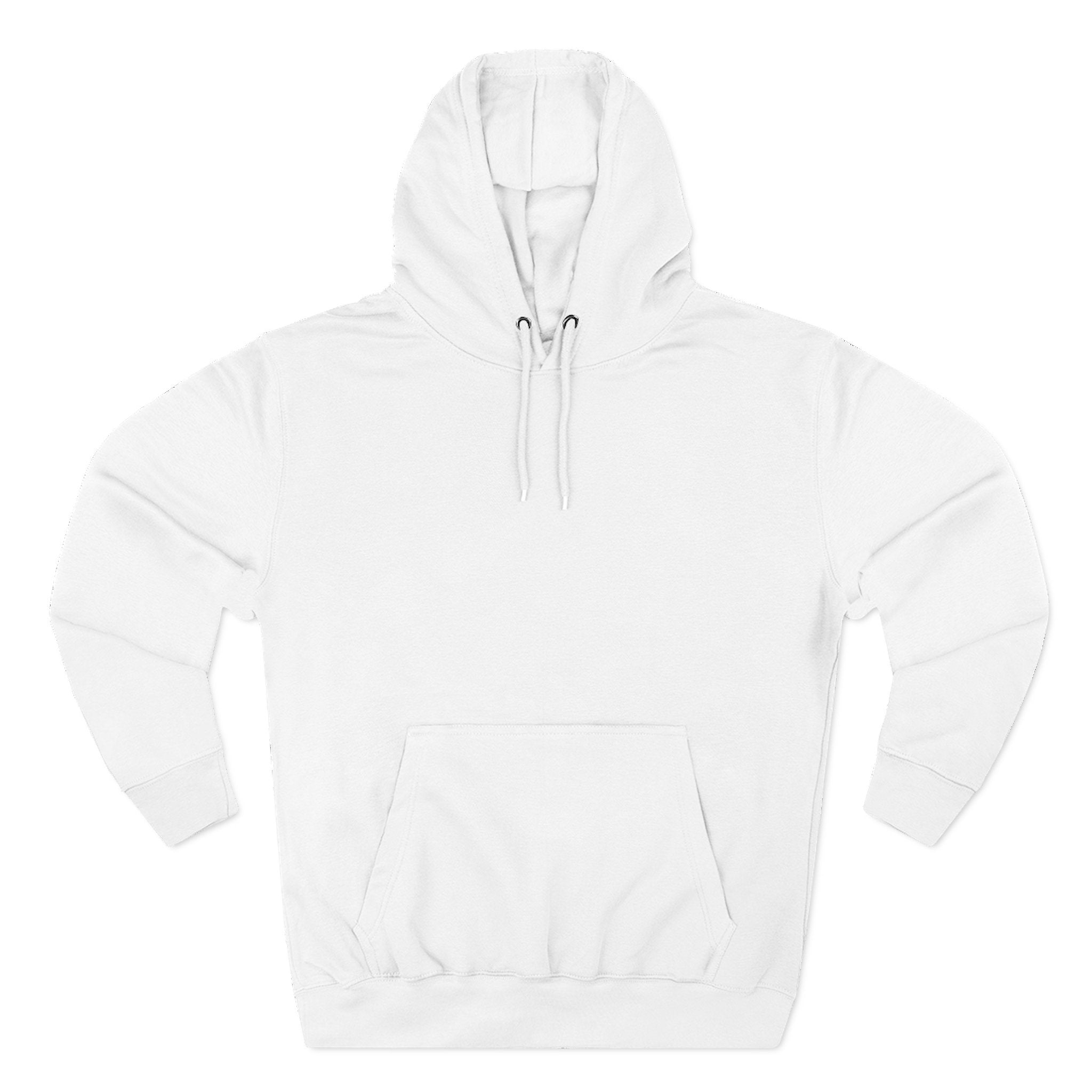 Three-Panel Fleece Hoodie