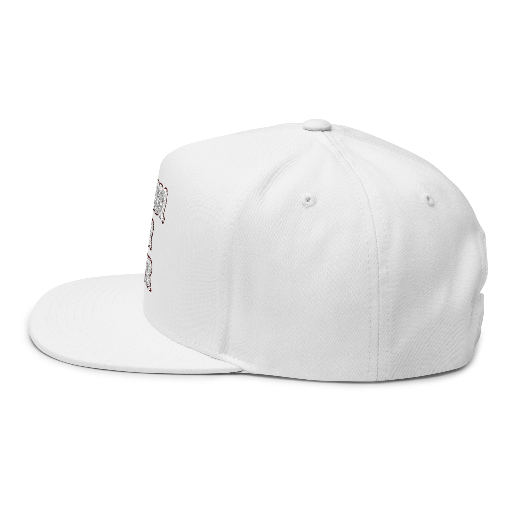 Flat Bill Cap (Embroidery)