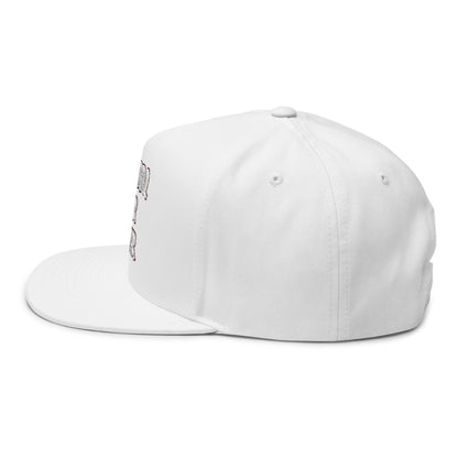 Flat Bill Cap (Embroidery)