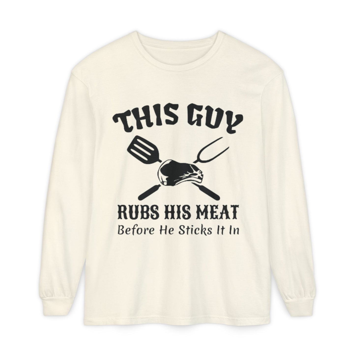 Unisex Garment-dyed Long Sleeve T-Shirt