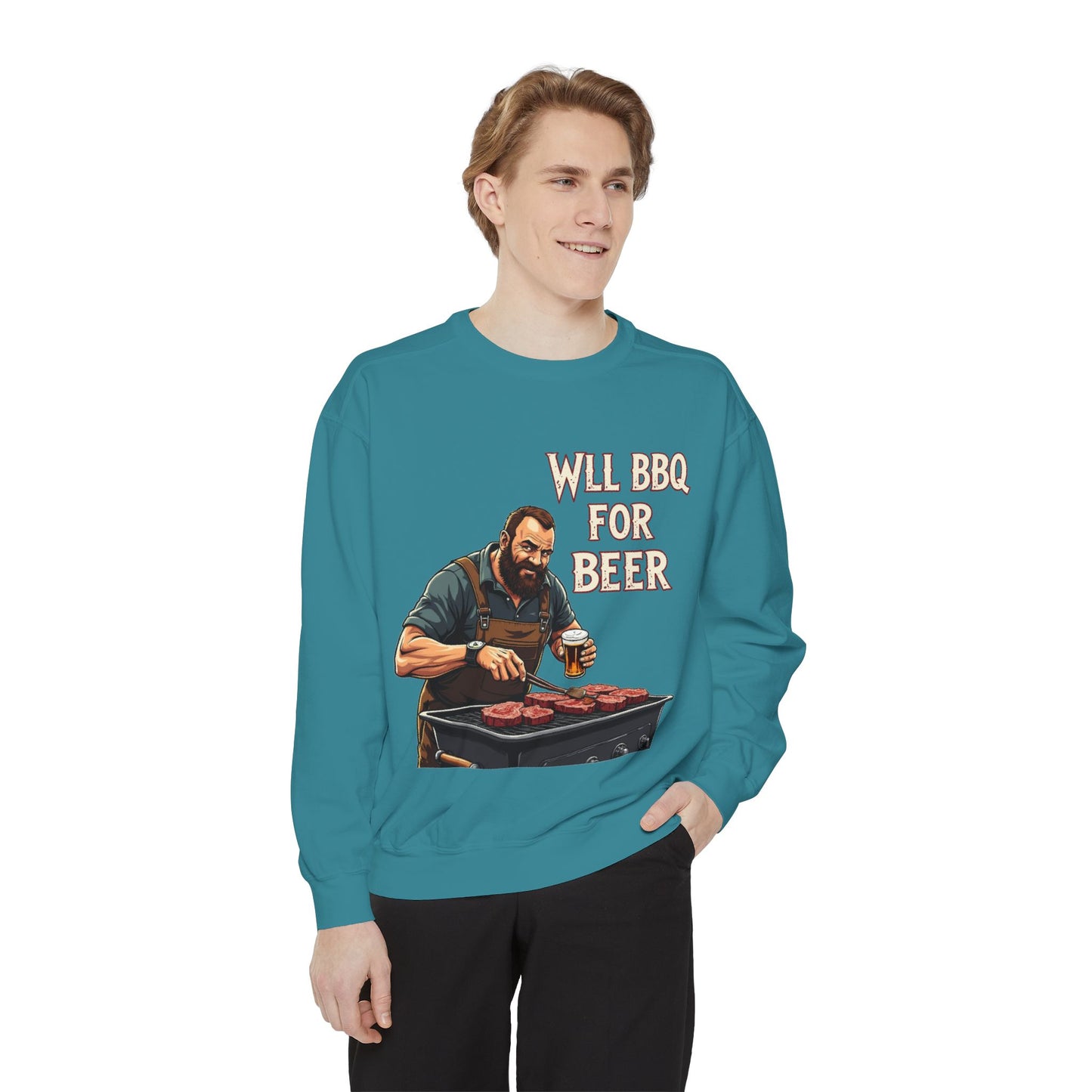 Unisex Garment-Dyed Sweatshirt