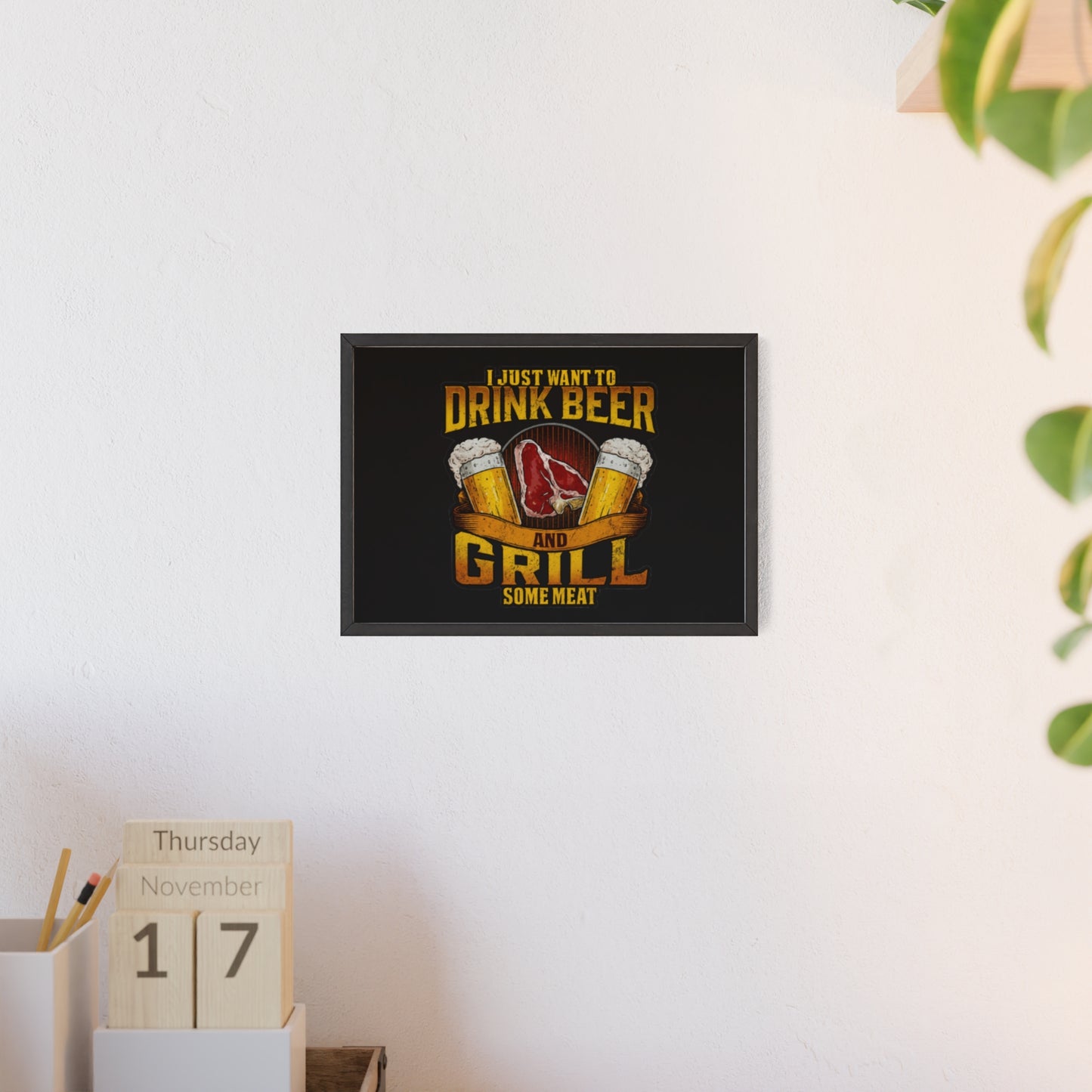 Posters with Wooden Frame